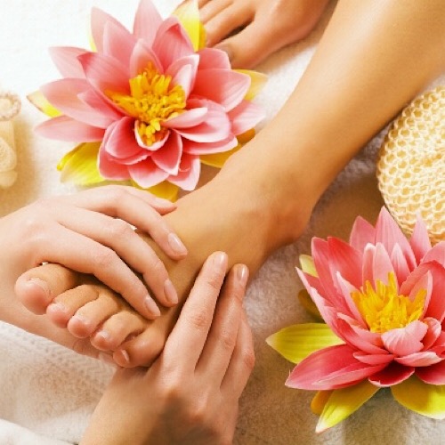 BOLD("RED("SOLAR NAILS AND SPA")") - pedicure services